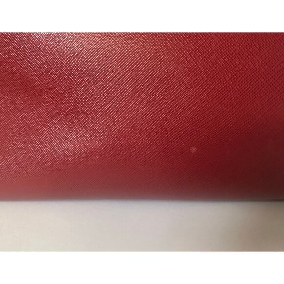 Authentic Prada Saffiano Red Leather Large Tote with Dust Bag - Picture 13 of 15